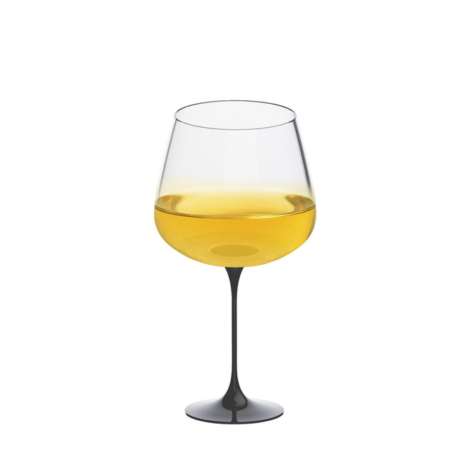 Kieliszki do białego wina Trebonn SplitGlass Origini Collio, czarne, 580 ml, 2 szt.
