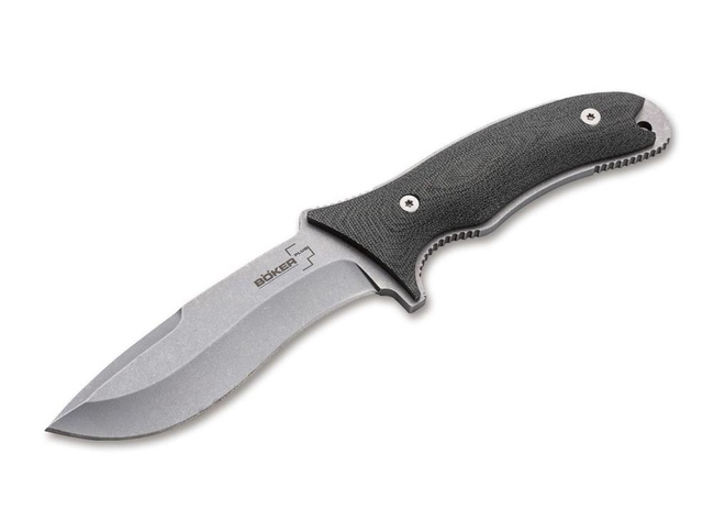 Nóż z głownią stałą Boker Plus Orca Pro, stal D2, micarta, ostrze 13 cm
