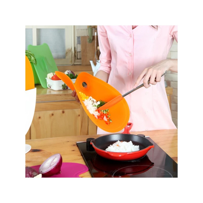 Zestaw mat do krojenia 4 szt. (37,5 x 26 cm) + stojak - Candl