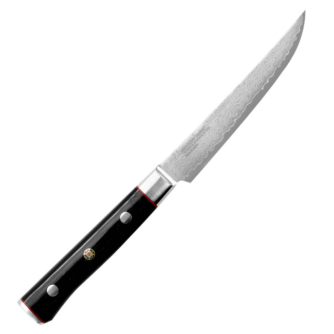 Nóż Do Steków Mcusta Zanmai Vg-10 Pro Zebra, Ostrze 11,5 Cm - Japoński Nóż Kuchenny Premium