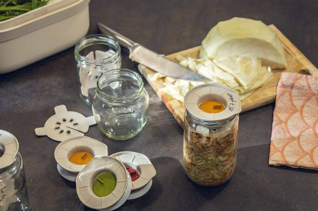 Plastia Zestaw Fermentacyjny z Filtrem - Brązowy