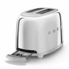 Smeg - Toster, dwie kromki, chrom Tsf01sseu 50's Style