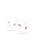 Lieve Zestaw 2 Szklanek Motyw Szczęście - 400 Ml - Rose&Tulipani