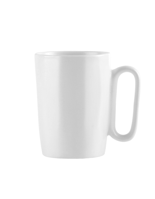 Dwa Kubki Ceramiczne Z Uszkiem 250 Ml Fuori Białe 30145 - Vialli Design