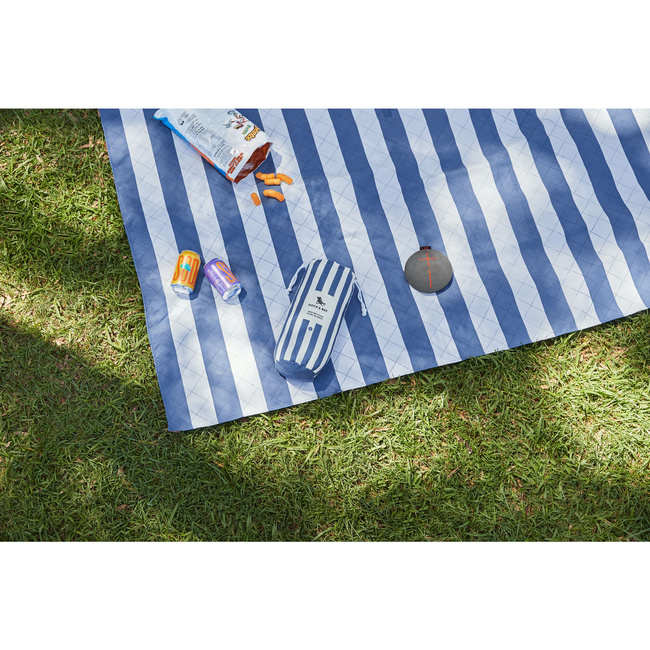 Koc piknikowy Whitsunday Blue 170 x 170 cm Dock & Bay