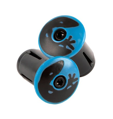 Korki do kierownicy Lizardskins Road Bar End Plugs - Sky Blue para (New 2023)