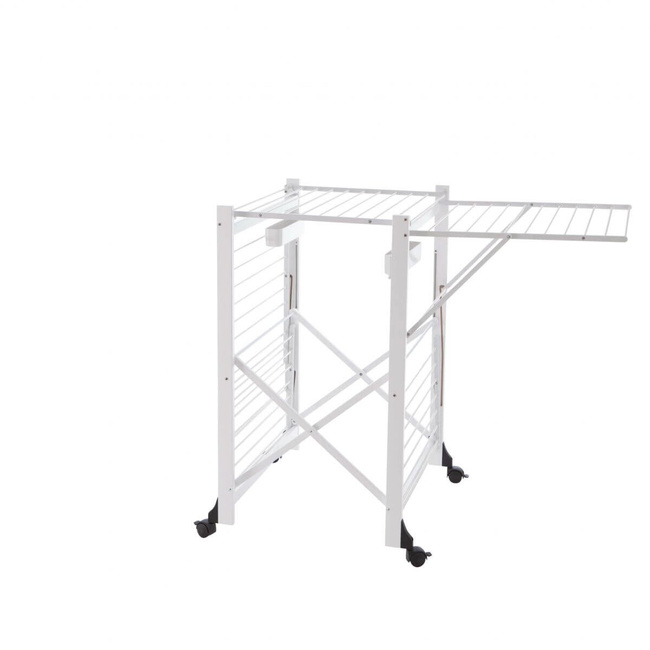 Gabbiano Suszarka na pranie na kółkach - 175 x 67 cm, Biały - Arredamenti