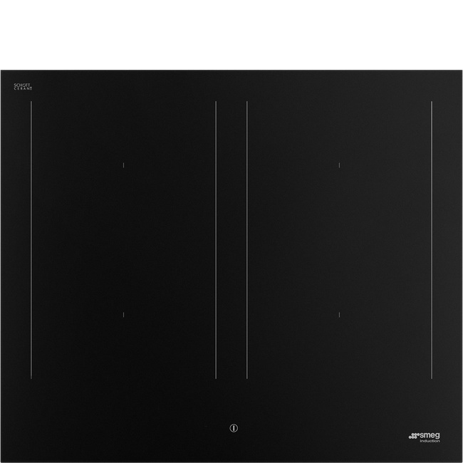 UNIVERSAL Płyta indukcyjna 60 cm Classica czarna 4 strefy Booster Multizone suwak 9 poziomów