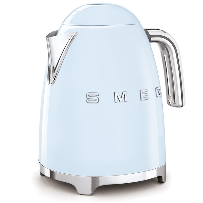 Zestaw Smeg - Czajnik + Toster na 2 kromki pastelowy błękit