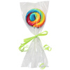 Torebki na cake pops PME ze srebrnymi wstążkami, 15,2 x 9,5 cm