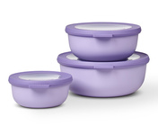 Zestaw 3 Misek Cirqula Okrągła 350 + 750 + 1250 Nordic Lilac 106230074600