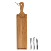 Zestaw do sera Friends, Deska i 3 noże - Boska