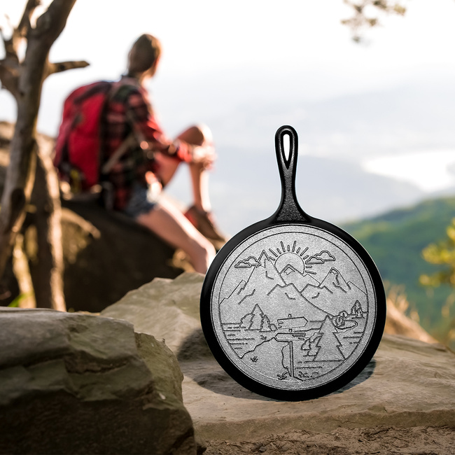 Patelnia żeliwna do naleśników 26 cm Mountain Wanderlust - Lodge