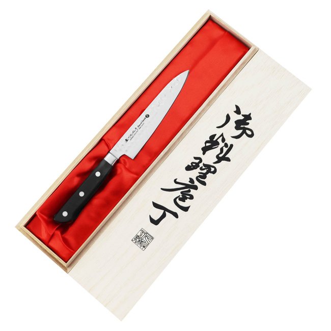 Satake Noushu Nóż Uniwersalny 13,5cm Z Drewnianą Rękojeścią