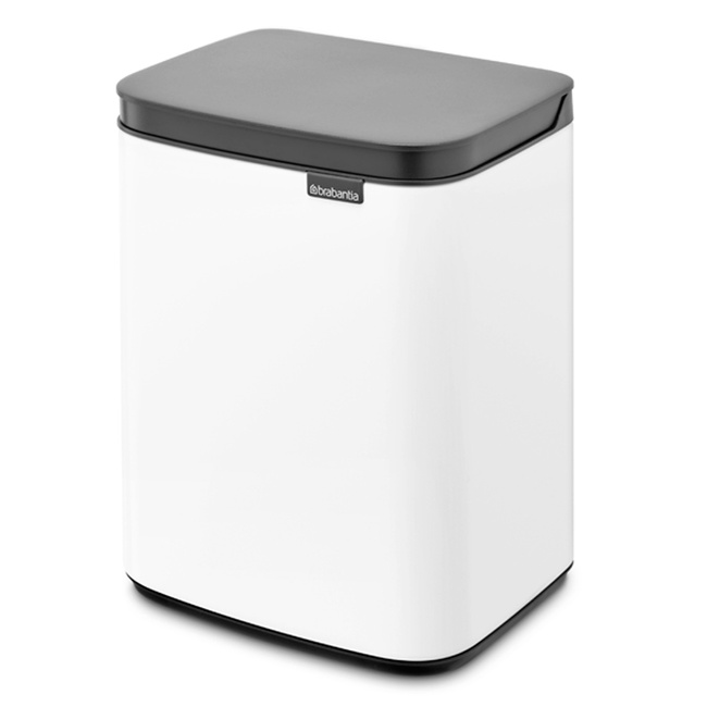 Kosz na śmieci Brabantia Bo 4 l White, łazienkowy lub ścienny