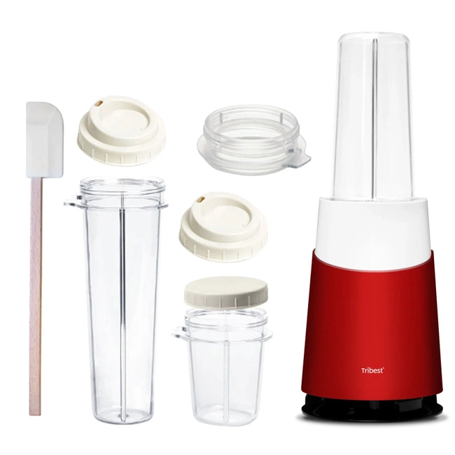 Blender personalny II Mason Jar Ready White (zestaw 10 elementów) - Tribest