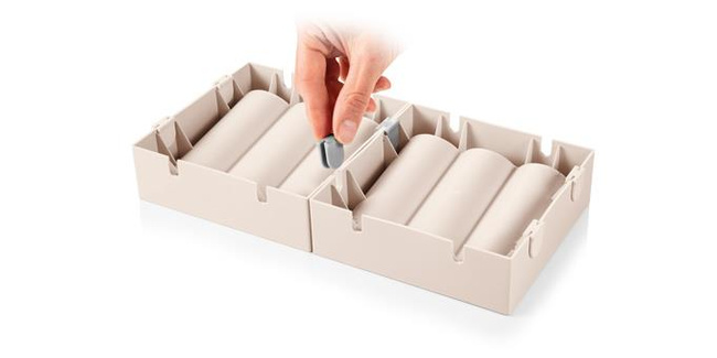 Organizer na przyprawy Flexispace 148 x 148 mm - Tescoma