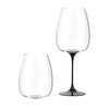 Kieliszki do wina Trebonn SplitGlass Origini Bolgheri, czarne, 650 ml, 2 szt., bez nóżki