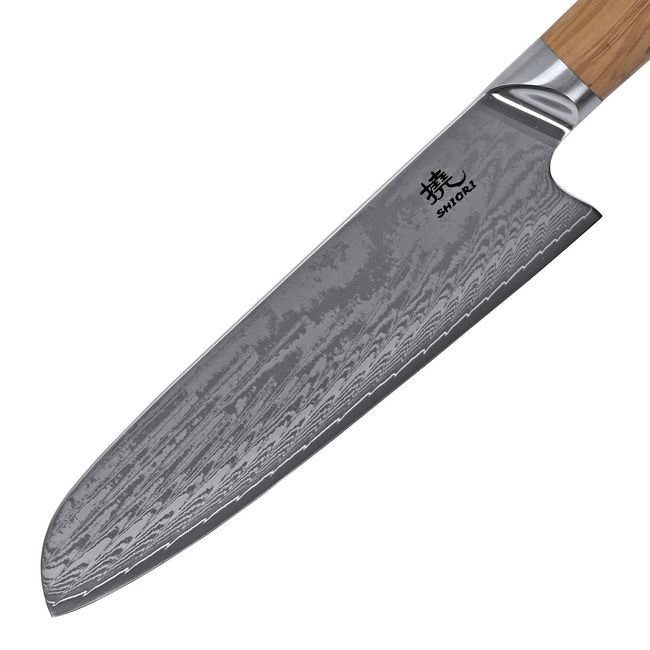 Shiori - Orību Santoku - Uniwersalny, Wielozadaniowy Nóż Szefa Kuchni