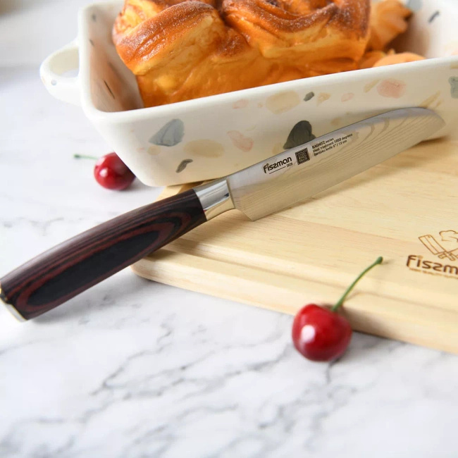 Nóż kuchenny Fissman Ragnitz małe Santoku 13 cm