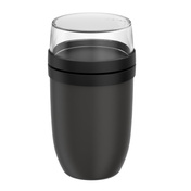 Lunchpot Mepal Ellipse XL 750 + 300 ml Nordic Black, dwa pojemniki