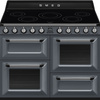 Smeg - Kuchnia Wolnost, 110cm, Victoria, Nieb. Victoria Tr4110Igr2 Niebieskoszary.