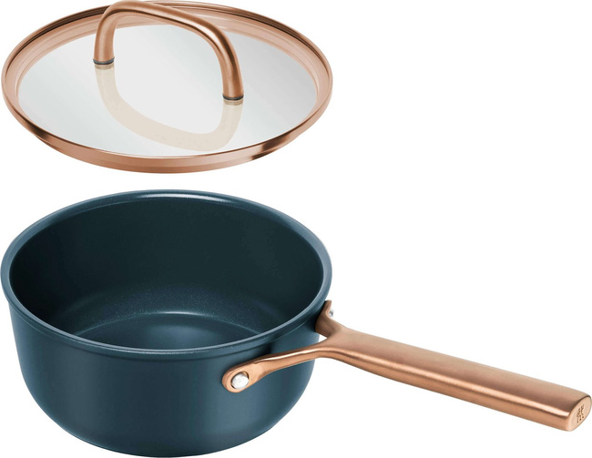 Milano Rondel 1h z pokrywką 18 cm niebieski - Zwilling