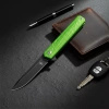 Nóż składany Womsi Wolf EDC, laminat S90V i 420, ostrze 8 cm, rękojeść G10 zielona