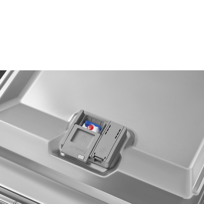 Smeg - Zmywarka Do Naczyń, 60 Cm, 50S, Czarny 50's Style Lvfabbl3 Czarny (Chromowany Uchwyt)