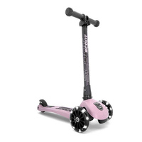 Scootandride Highwaykick 3 LED Hulajnoga składana ze świecącymi kółkami 3+ Rose
