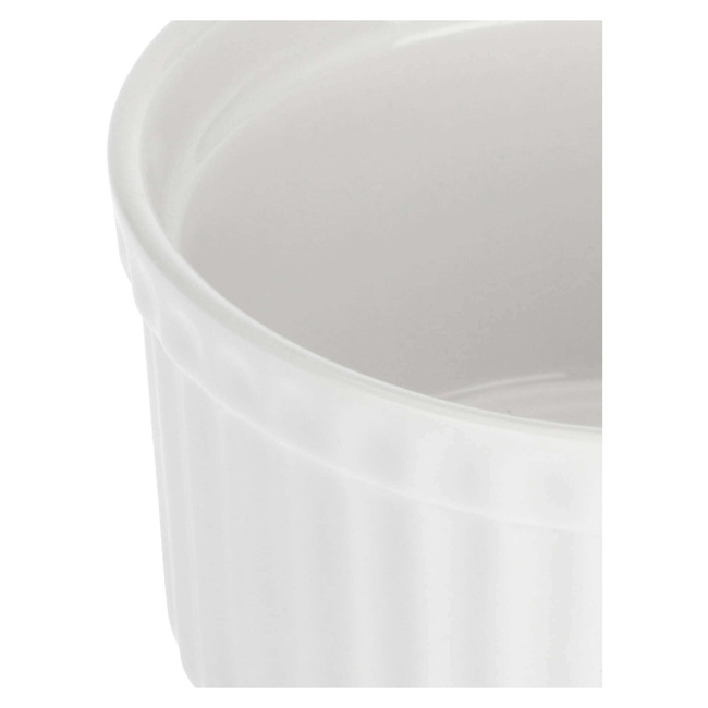 Arezzo zestaw 6 ramekinów okrągłych 8 cm - La Porcellana Bianca