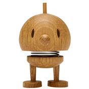 Figurka Hoptimist Bumble S Dąb Fsc Designerska Drewniana Dekoracja Biurka