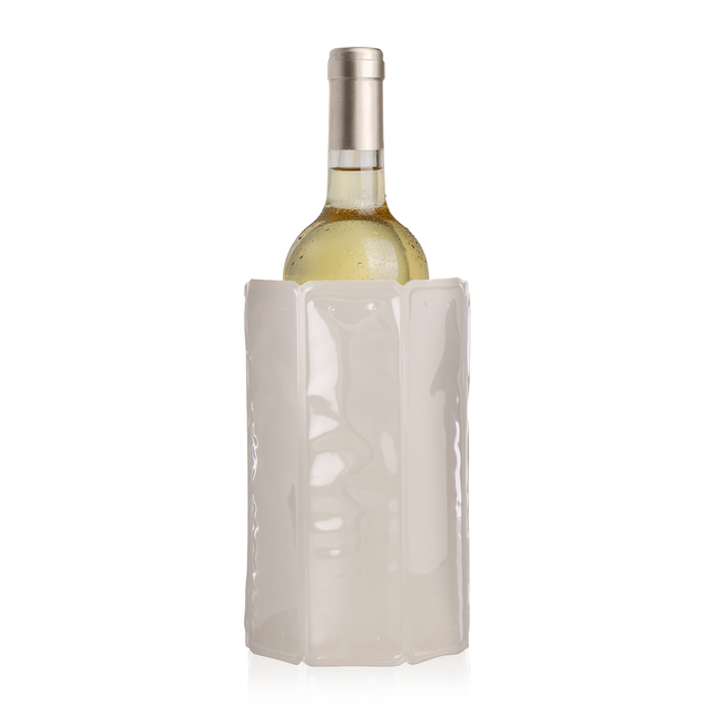 Rękaw chłodzący do wina Vacu Vin Sand, aktywny