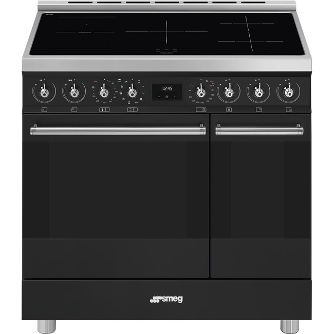 Smeg - Kuchnia wolnostojąca C92IPMB2 SYMFONIA - czarny