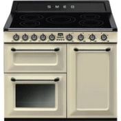 Smeg - Kuchnia Wolnost, 100cm, Victoria, Krem. Victoria Tr103Ip2 Kremowy.