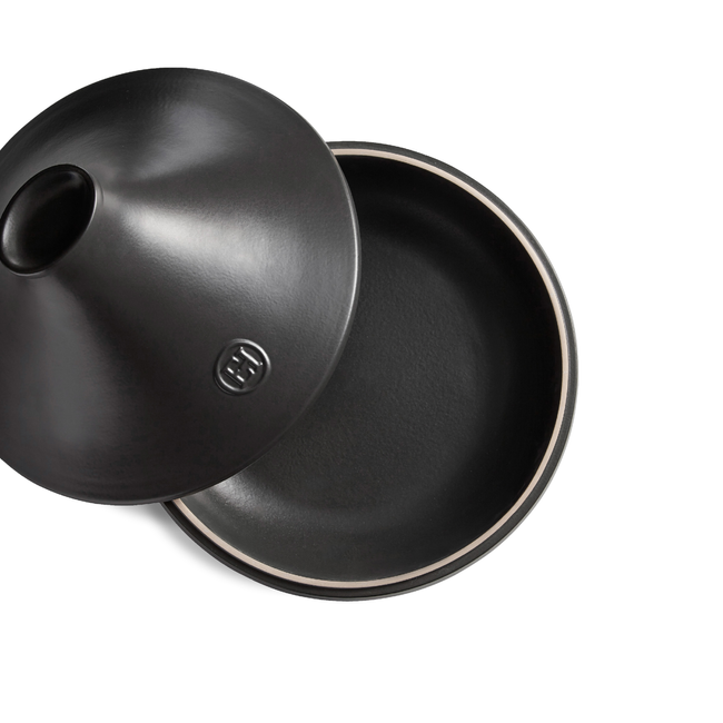 garnki do gotowania na indukcji 26 cm 2 l czarny - Emile Henry