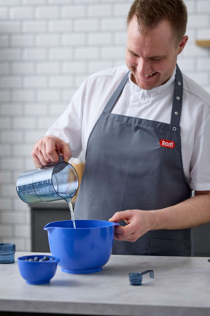 Dzbanek z miarką Rosti Mensura 1 l, Dusty Blue
