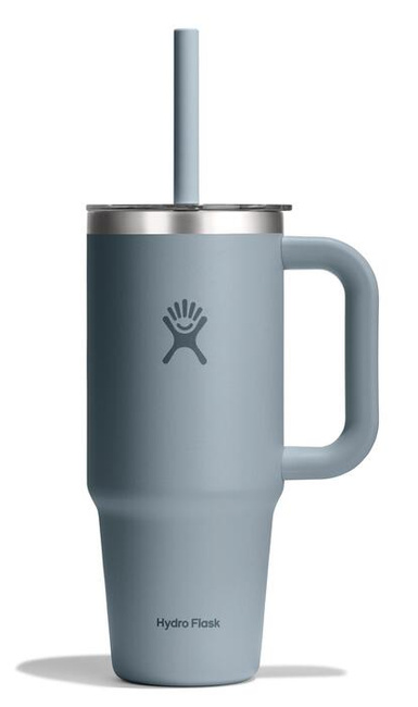 Kubek podróżny Hydro Flask Travel Tumbler 24 oz ze słomką, Shale Grey