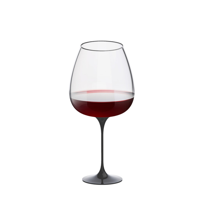 Kieliszki do wina Trebonn SplitGlass Origini Langhe, czarne, 650 ml, 2 szt., bez nóżki