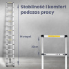 Extralink Drabina teleskopowa LAD41ST 4,1 M