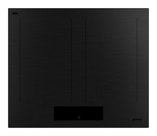 Smeg - Płyta indukcyjna, 60cm, Classica, czarny Universal Sim3644mb Czarny mat
