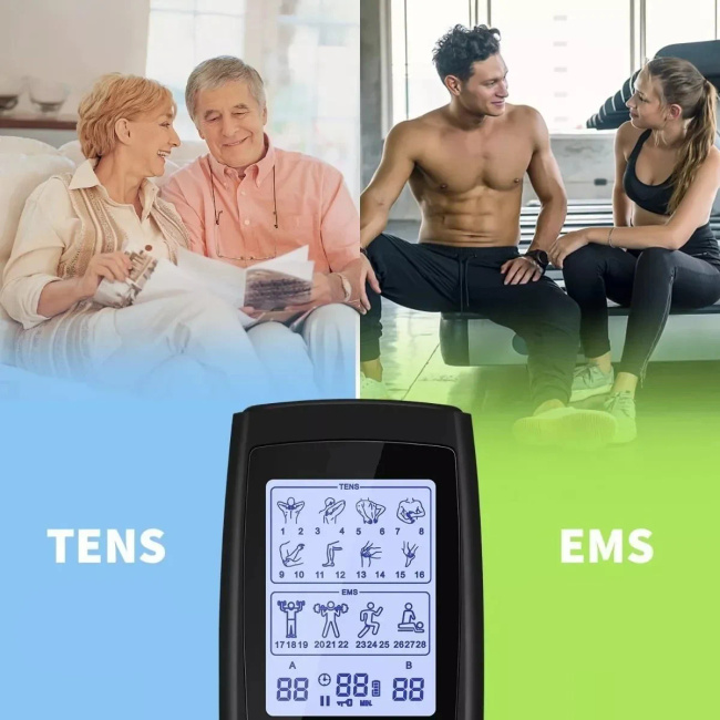 Extralink Vital+ Essential | Elektrostymulator mięśni i nerwów | Tens Ems