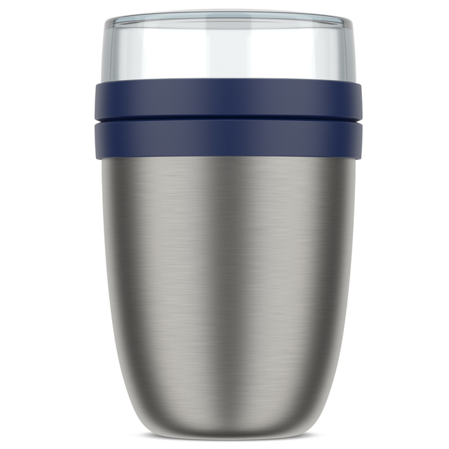 Lunchpot termiczny Mepal Ellipse Vivid Blue 500 200 ml na zupę i jogurt