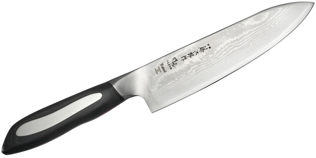 Nóż szefa kuchni Tojiro Flash FF-CH180, stal damasceńska VG-10, 18 cm