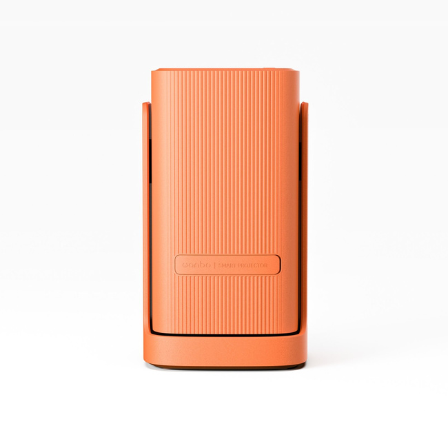 WANBO Cube 1 Projektor 720P 350 ANSI Lumen Android TV 11 Gimbal 360° Bluetooth 5.0 Canyon Orange