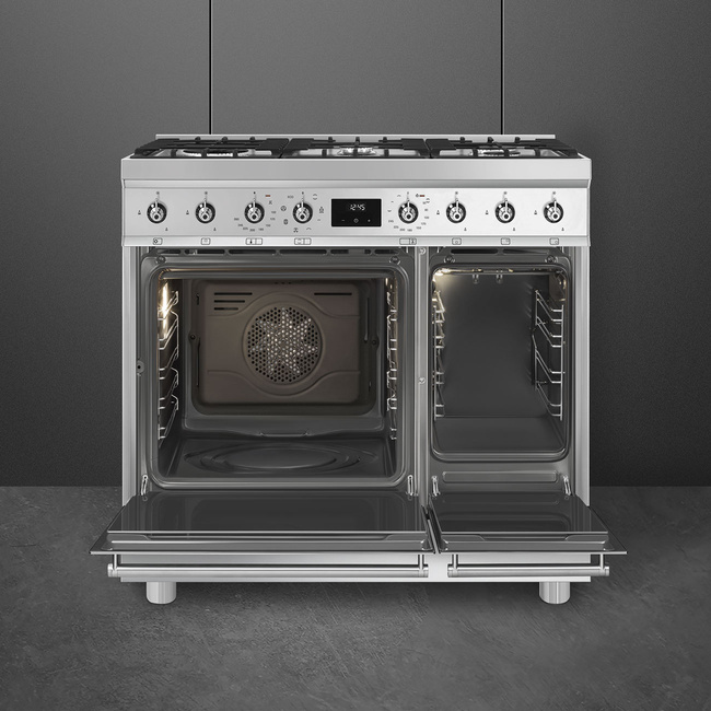 Smeg - Kuchnia wolnostojąca C92GMX2 SYMFONIA - inox