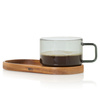 Zestaw Filiżanka Impact 300ml Z Podstawką Akacja - Adhoc