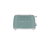 Smeg - Tostery na 2 kromki 50's style Tsf01Egmeu Szmaragdowy (mat)