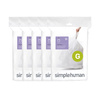 Worki na śmieci Simplehuman Custom Fit kod G, 30 l, 100 szt. (5 × 20)