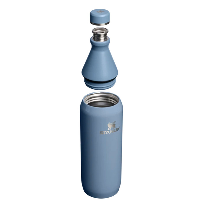 Butelka termiczna Stanley All Day Slim 0,6 l z dwoma otworami, Indigo Gloss